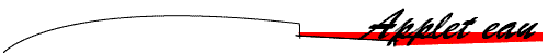  Applet eau 